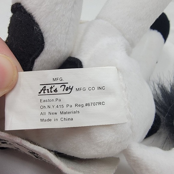 Chick-Fil -A Cow Plush 9” Eat Mor Chikin Sign Stuffed Animal Toy Vintage - Picture 11 of 13